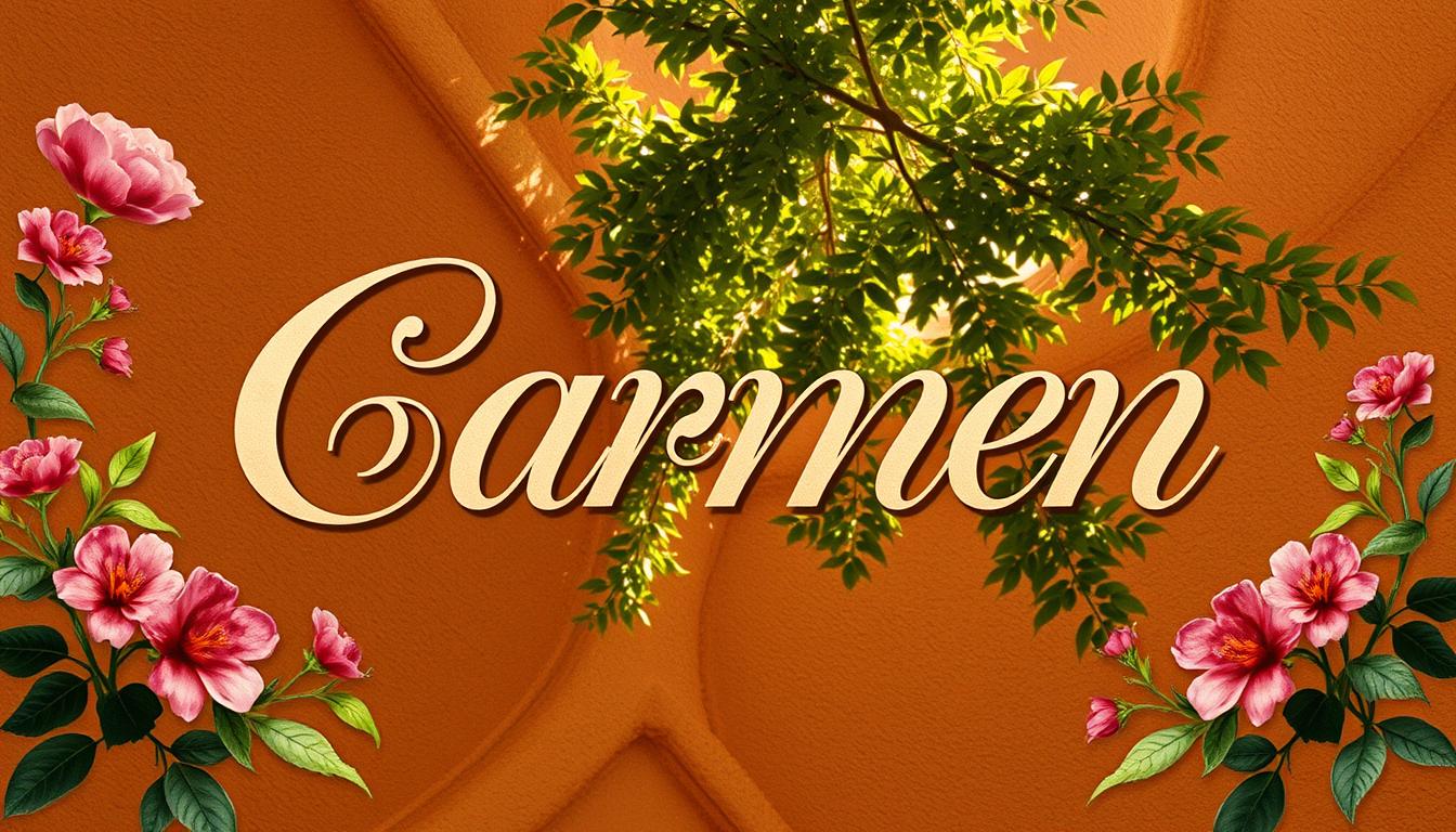 Name Carmen: Bedeutung, Herkunft, Beliebtheit & Namenstag